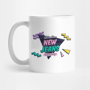 New Jeans retro attention hype boy text | Morcaworks Mug